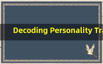 Decoding Personality Traits Based on Blood Types with a Focus on English Languag